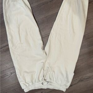 Aeropostale Cream Sweatpants